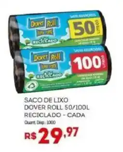 Bistek Supermercados saco de lixo dover roll reciclado oferta