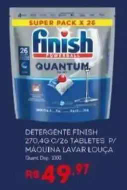 Bistek Supermercados Detergente finish quantum oferta