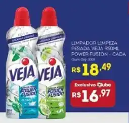 Bistek Supermercados Limpador limpeza pesada veja power fusion oferta