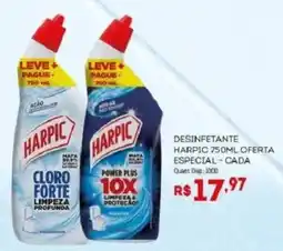 Bistek Supermercados Desinfetante harpic 750ml oferta especial - cada oferta