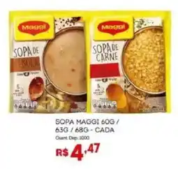 Bistek Supermercados Sopa maggi oferta