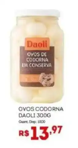 Bistek Supermercados ovos codorna daoli oferta