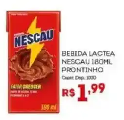 Bistek Supermercados Bebida lactea nescau prontinho oferta