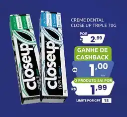 Rede Compras Creme dental close up triple oferta