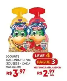 Bistek Supermercados Iogurte danoninho squeeze oferta