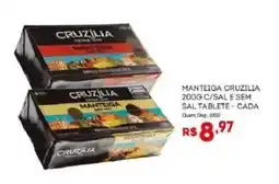 Bistek Supermercados Manteiga cruzilia oferta
