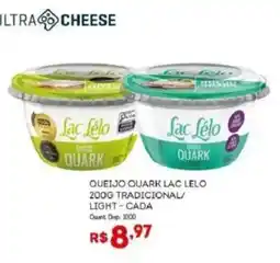 Bistek Supermercados Queijo quark lac lelo oferta