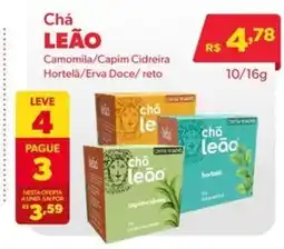 Big Bom Supermercados Chá Leão oferta