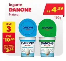 Big Bom Supermercados logurte danone natural oferta