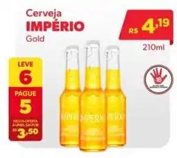 Big Bom Supermercados Cerveja império gold oferta