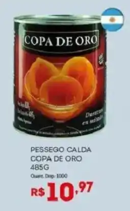 Bistek Supermercados Pessego calda copa de oro oferta