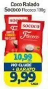Rede Bom Lugar Coco Ralado Sococo Floco 100g oferta