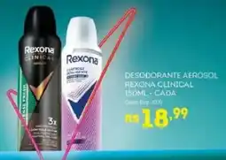 Bistek Supermercados Desodorante aerosol rexona clinical oferta