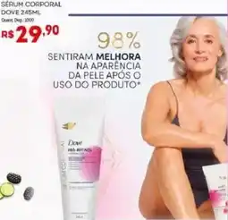 Bistek Supermercados Serum corporal dove oferta