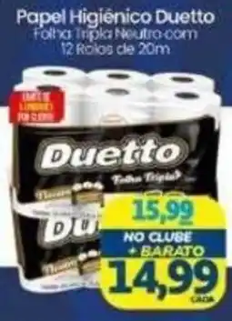 Rede Bom Lugar Papel Higiênico Duetto oferta