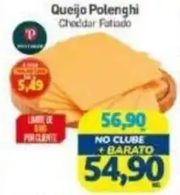 Rede Bom Lugar Queijo Polenghi Cheddar Fatiado oferta