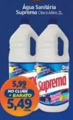 Rede Bom Lugar Água Sanitária Suprema Cloro Ativo oferta
