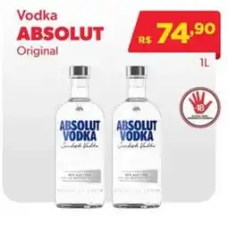 Big Bom Supermercados Vodka absolut original oferta