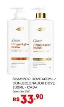 Bistek Supermercados Shampoo dove / condicionador dove oferta