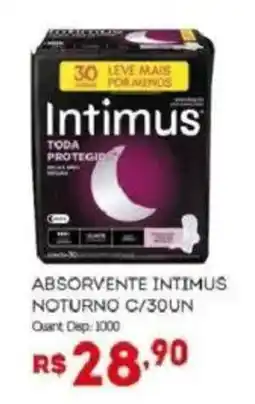 Bistek Supermercados Absorvente intimus noturno oferta