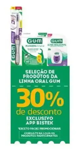Bistek Supermercados seleção de produtos da linha oral gum oferta