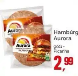 Supermercados Rena Hambúrguer aurora oferta