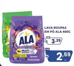 Rede Compras Lava roupas em pó ala 400g oferta