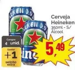 Supermercados Rena Cerveja Heineken oferta