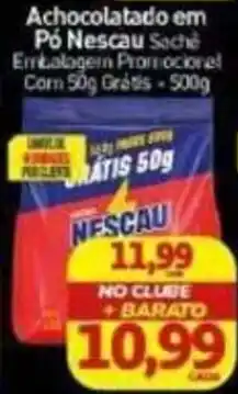 Rede Bom Lugar Achocolatado em Pó Nescau Sachê oferta
