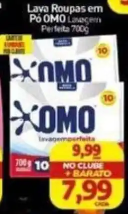 Rede Bom Lugar Lava Roupas em Pó OMO Lavagem Perfeita oferta