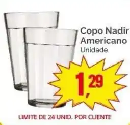 Supermercados Rena Copo Nadir Americano oferta