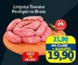 Rede Bom Lugar Linguica Toscana Perdigao na Brasa oferta