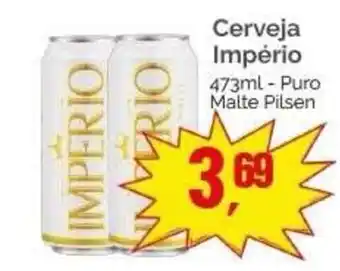 Supermercados Rena Cerveja Império oferta