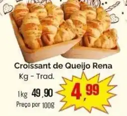 Supermercados Rena Croissant de Queijo Rena oferta