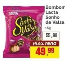Supermercados Rena Bom bom lacta sonho de valsa oferta