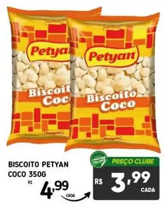 Biscoito petyan coco