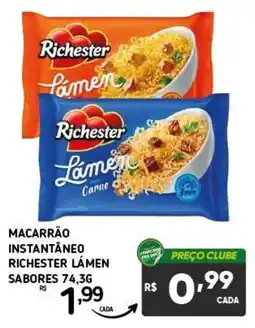 Rede Parceria Macarrão instantâneo richester lâmen sabores oferta