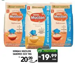 Rede Parceria Mingau mucilon sabores sch 1kg oferta