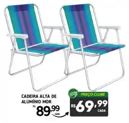 Rede Parceria cadeira alta de alumínio mor oferta