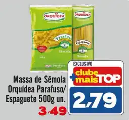 Rede Top Massa de Sêmola Orquídea Parafuso/ Espaguete oferta