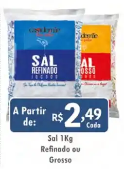 Royal Supermercados Sal refinado ou sal grosso oferta