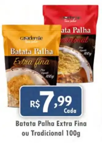 Batata Palha Extra Fina ou Tradicional
