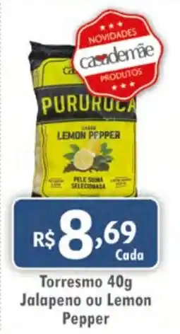 Royal Supermercados Torresmo 40g Jalapeno ou Lemon Pepper oferta