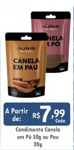 Royal Supermercados Condimento Canela em Pó ou Pau oferta