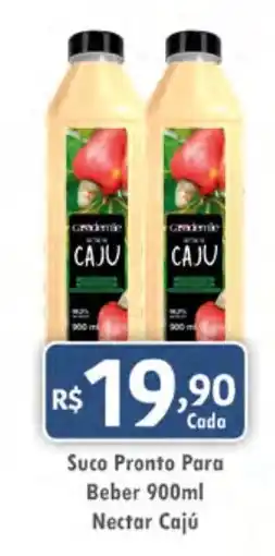Royal Supermercados Suco pronto para beber nectar caju oferta