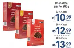 Royal Supermercados Chocolate em pó oferta