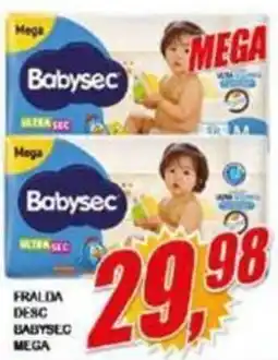 Vianense Supermercados Fralda desc babysec mega oferta