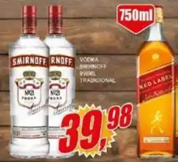 Vianense Supermercados Vodka smirnoff tradicional oferta