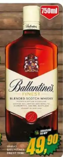 Vianense Supermercados Whisky ballantines finest oferta
