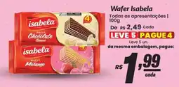 Stok Center Wafer isabela oferta